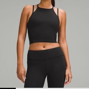 NWT Lululemon Wunder Train High Neck Cross Back Tank in Size 4